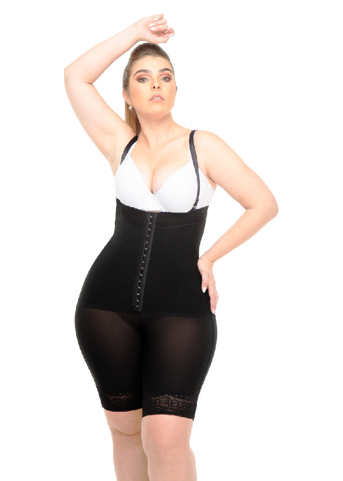 1602 Faja Strapless Media Pierna