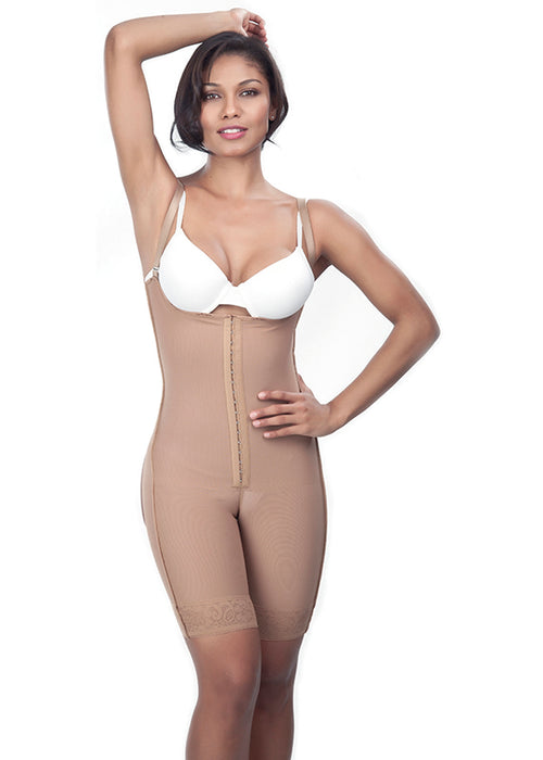 1618 - Strapless half leg derriere