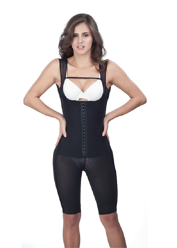 1628- Faja Clásica Pierna 3/4 Glúteos Libres