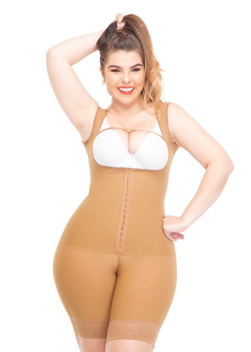 1645 – Faja Clásica Media Pierna Glúteos en Lycra