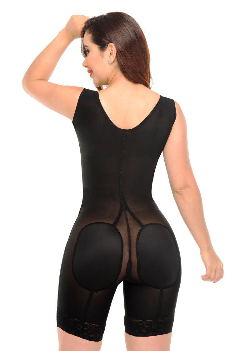 1645 – Faja Clásica Media Pierna Glúteos en Lycra